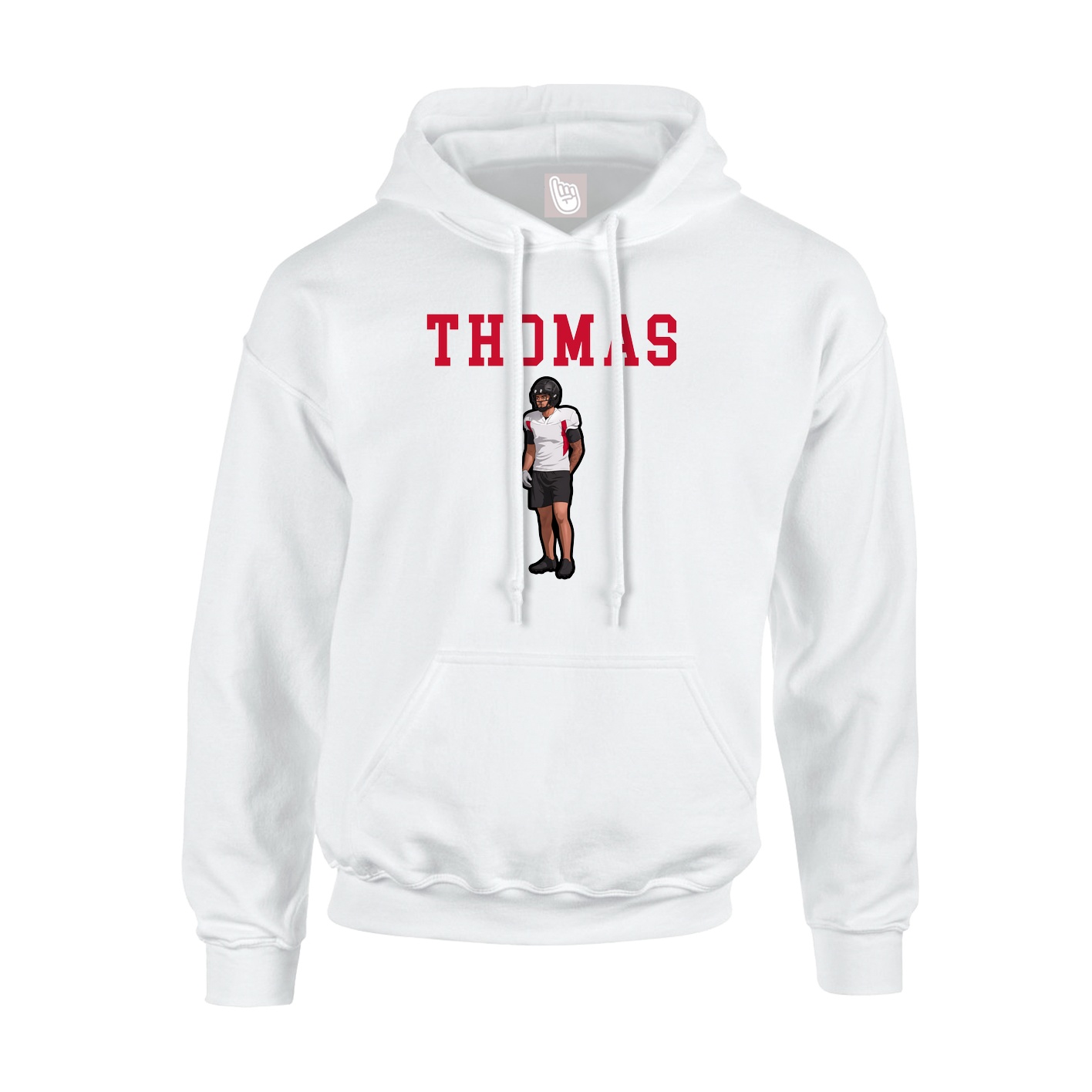 Youth Hoodie — Shirsey in White