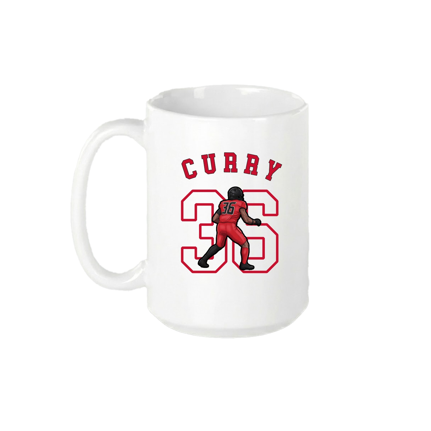 15oz Coffee Mug — Shirsey Arch in White