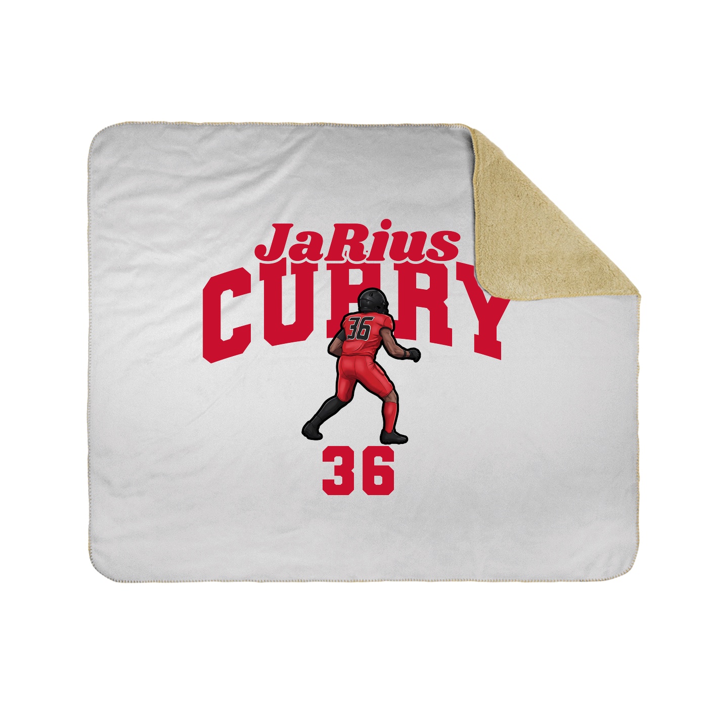 Throw Blanket — Signature Arch in White
