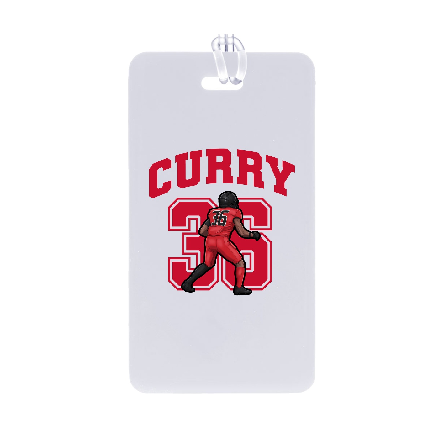 Bag Tag — Number in Classic