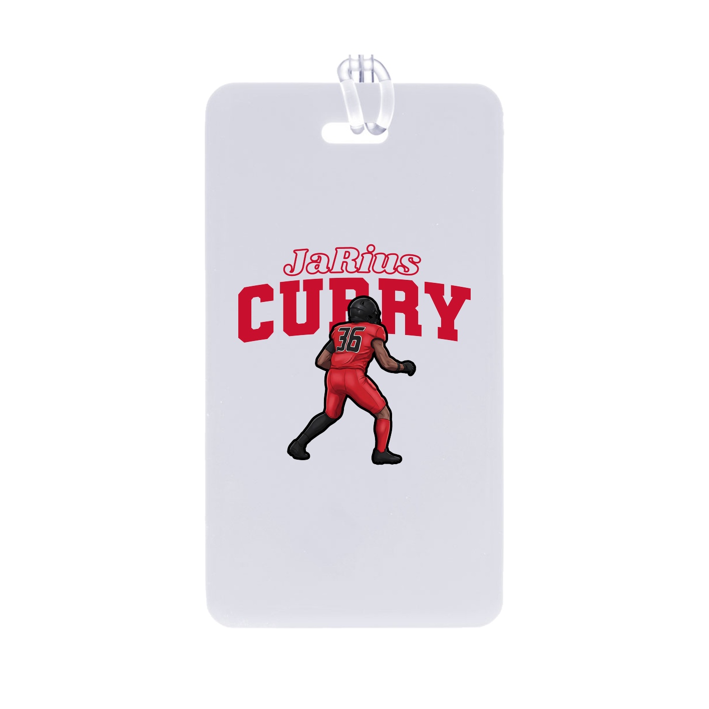 Bag Tag — Name Arch in Classic