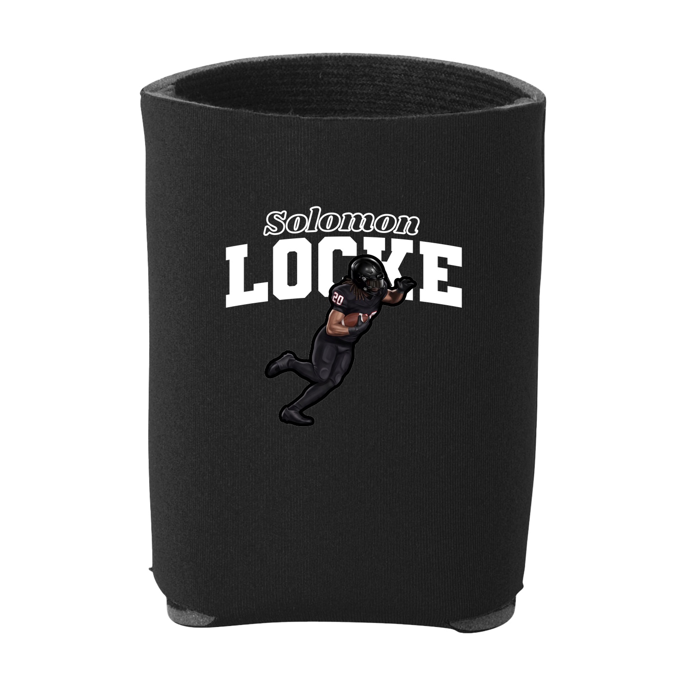 Can Holder — Name Arch in Black