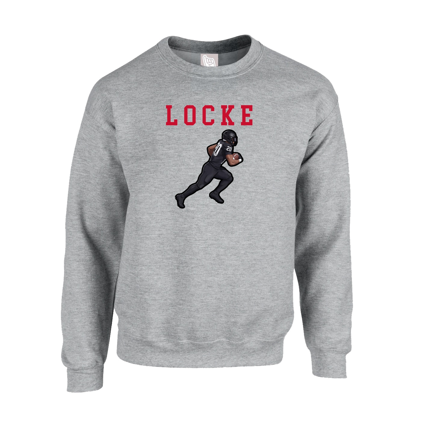 Fleece Crew — Shirsey in Grey
