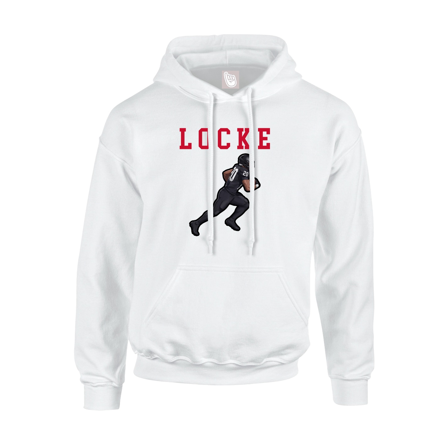 Youth Hoodie — Shirsey in White