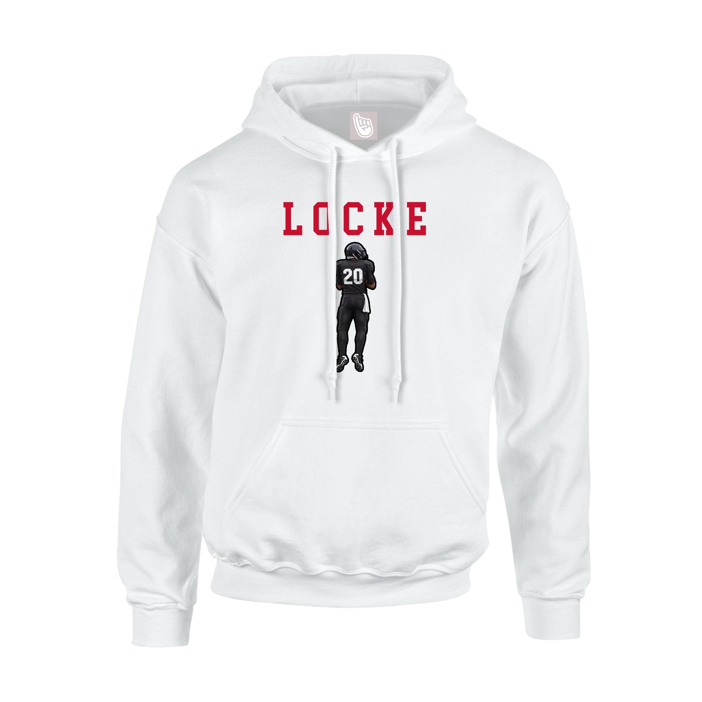 Hoodie — Shirsey in White