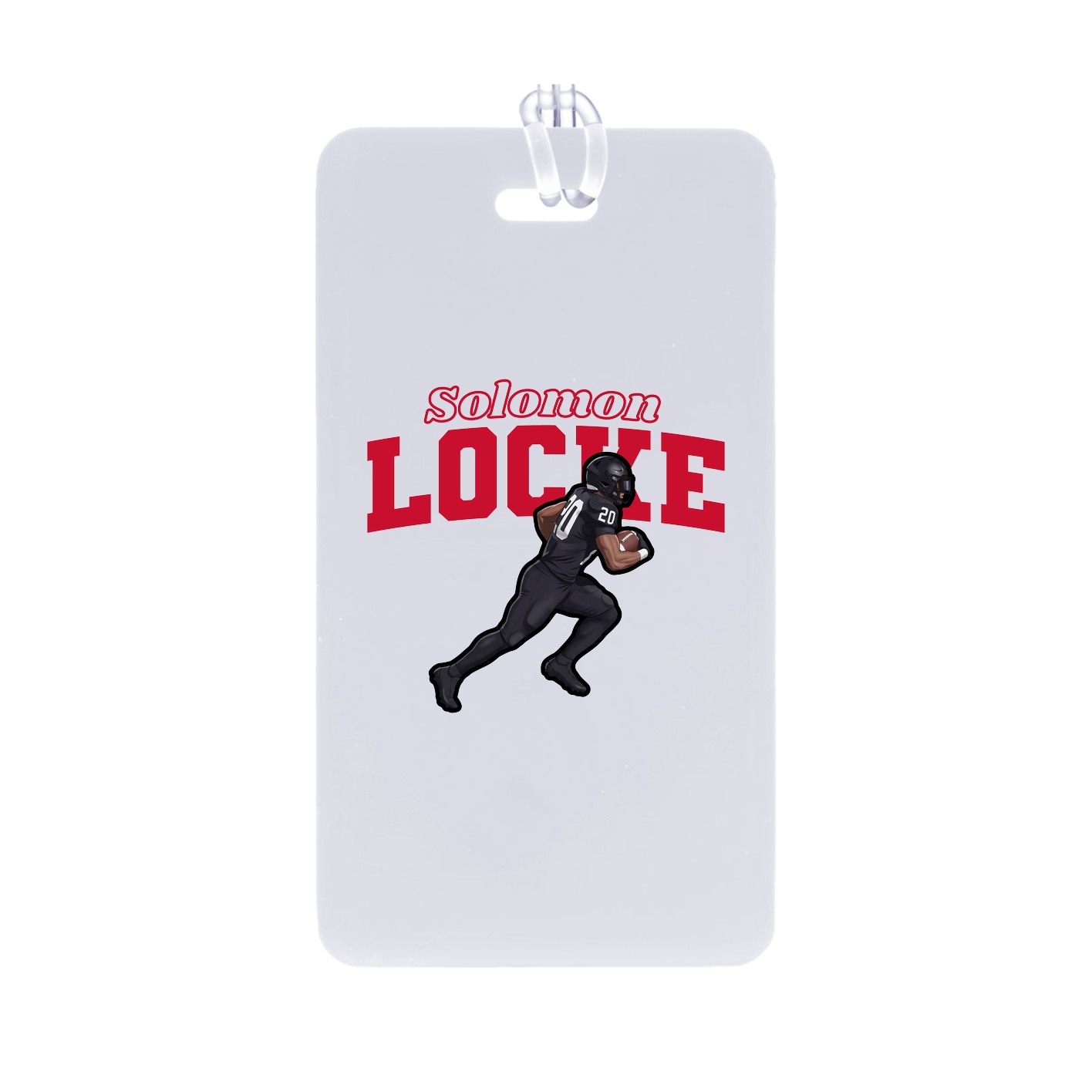 Bag Tag — Name Arch in Classic