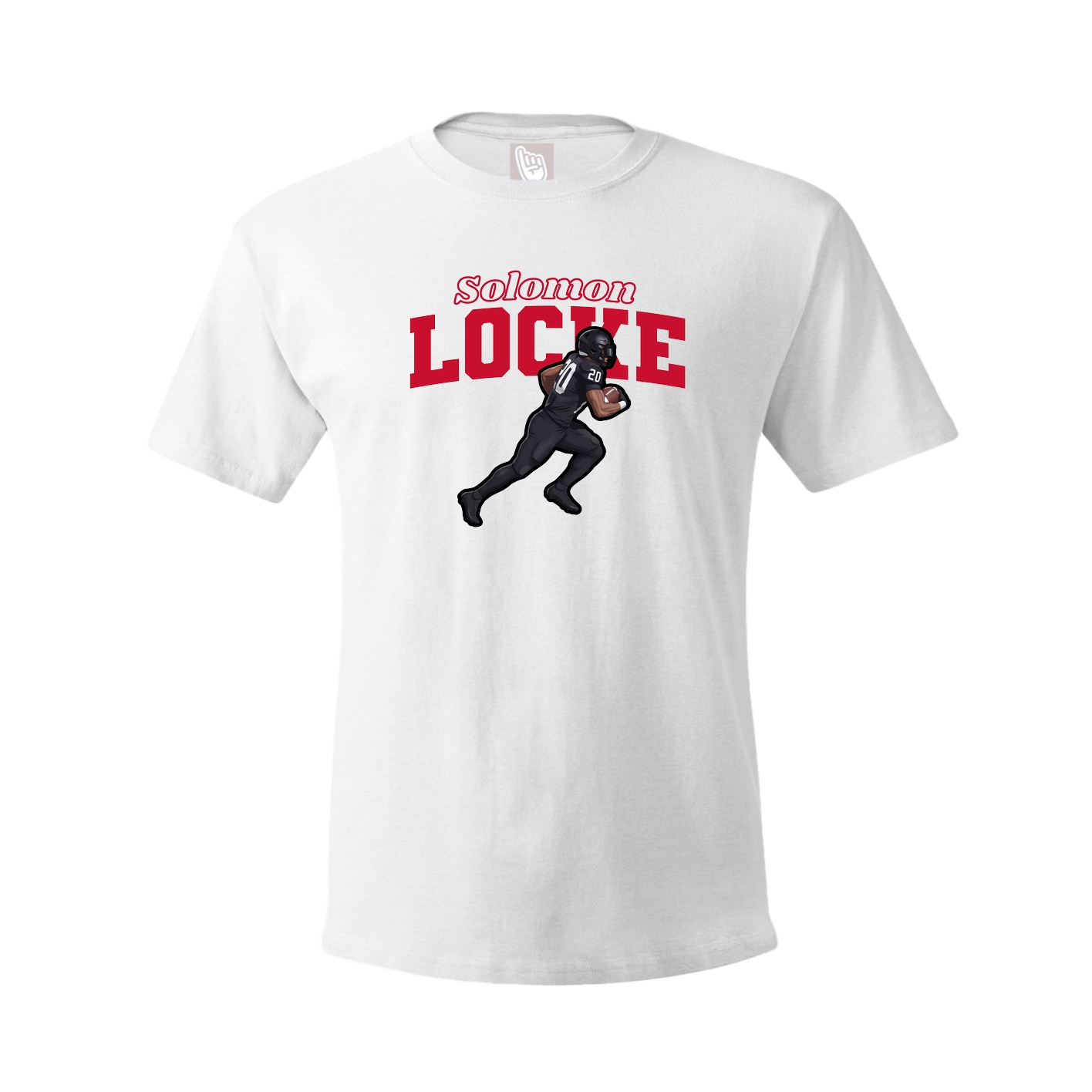 Tee — Name Arch in White