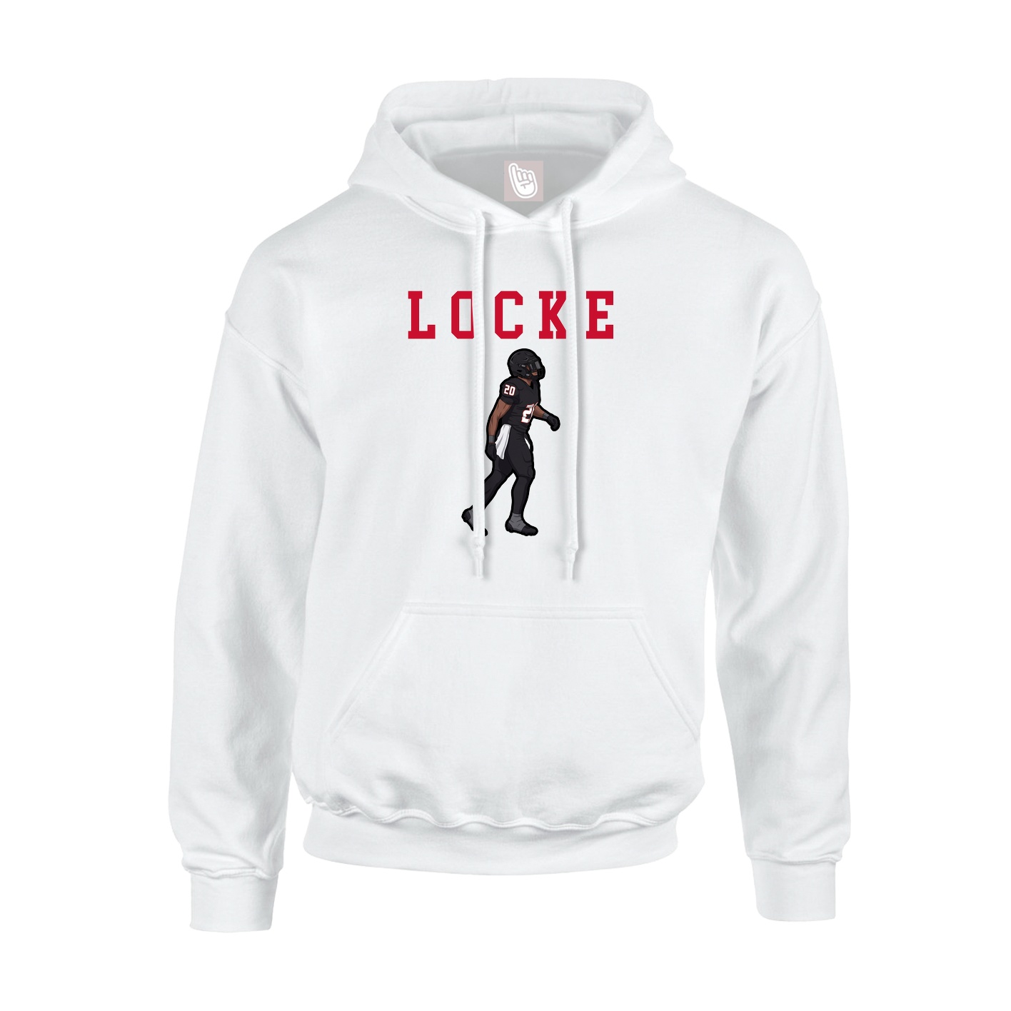 Youth Hoodie — Shirsey in White