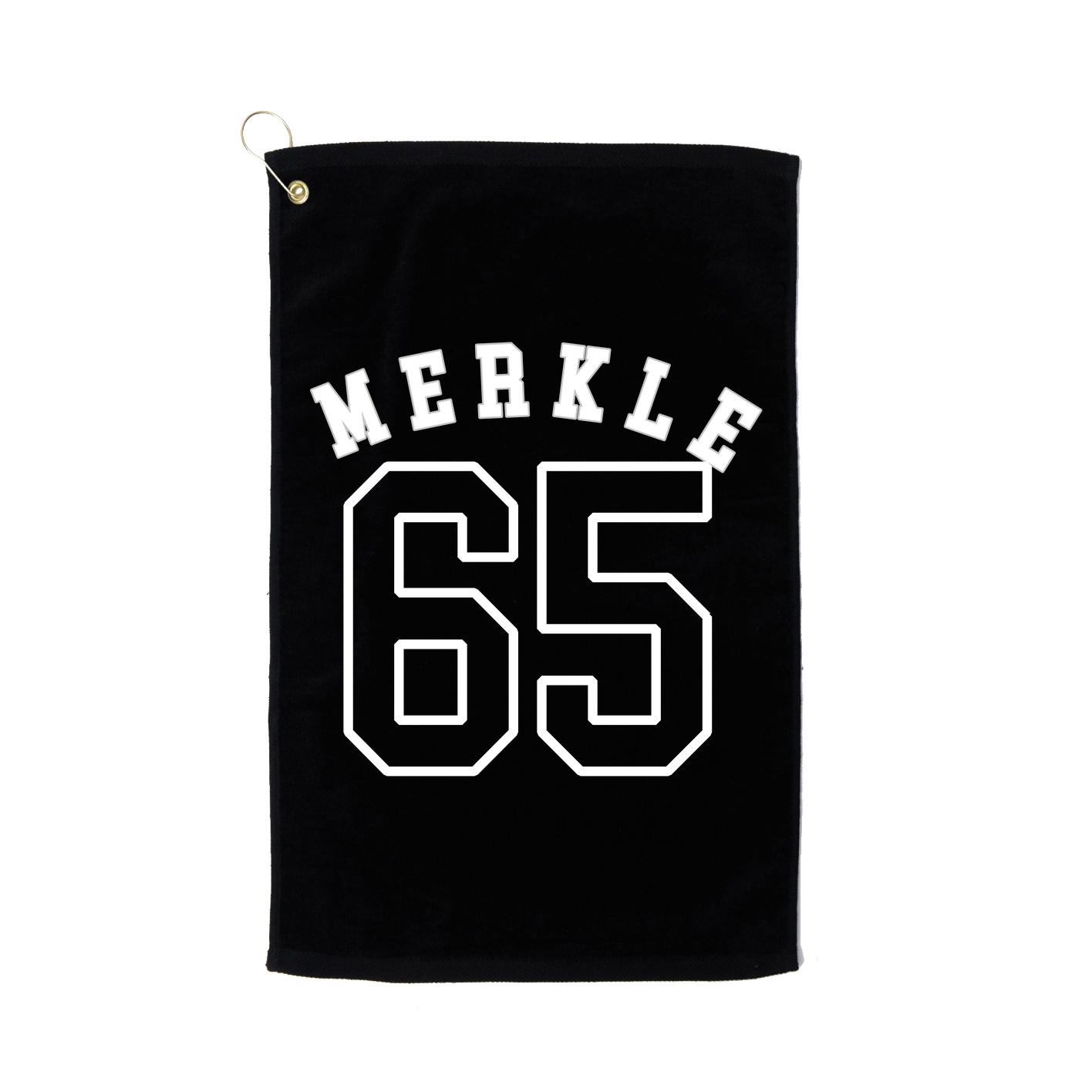 Golf Towel — Shirsey Arch in Black