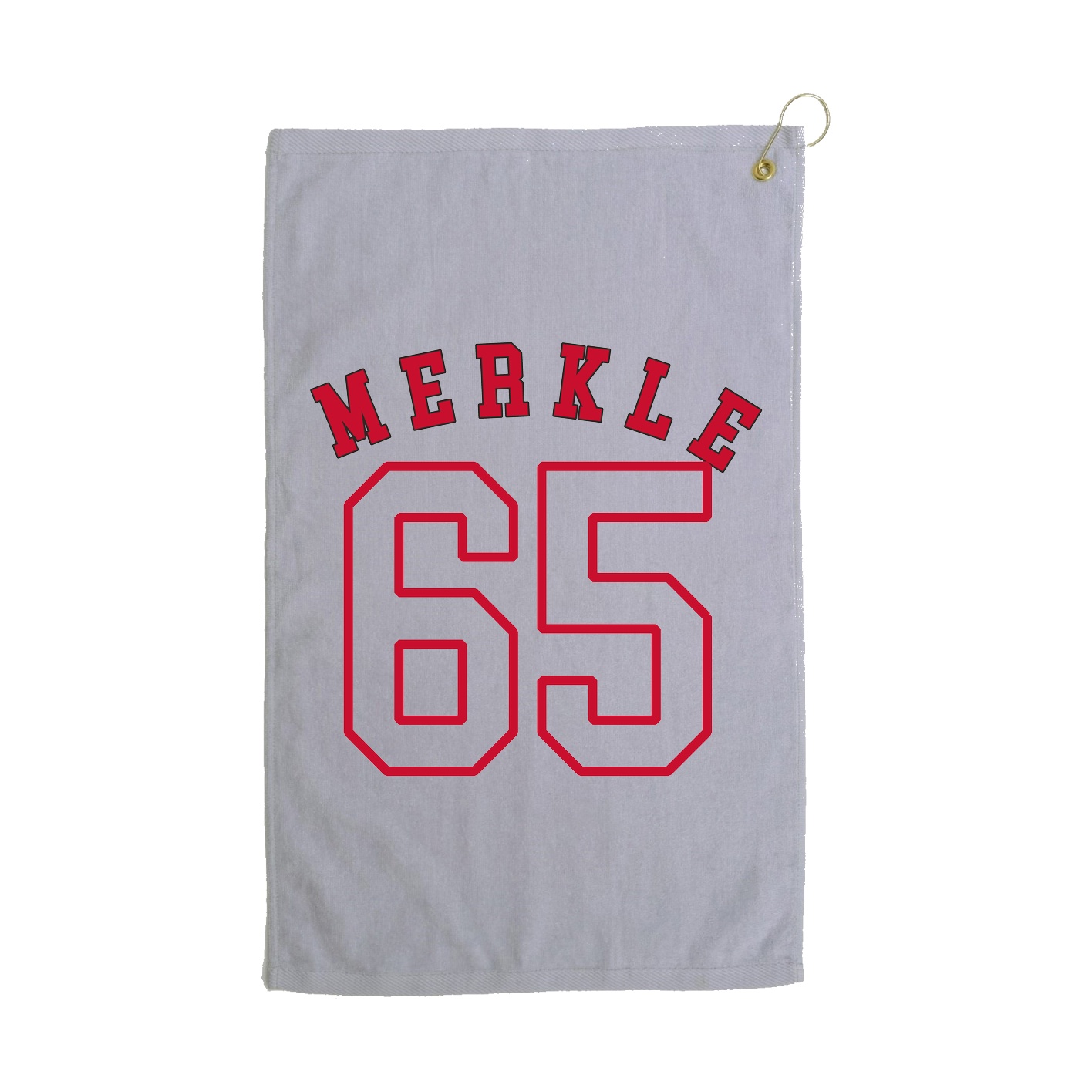 Golf Towel — Shirsey Arch in Grey