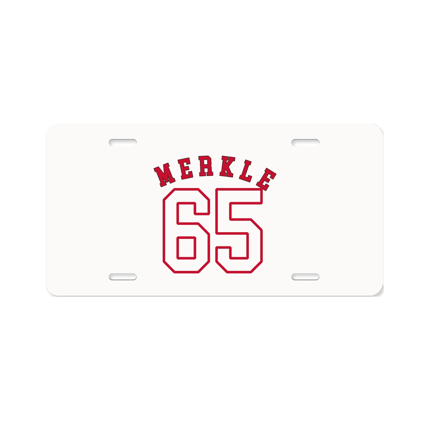 License Plate — Shirsey Arch in Classic