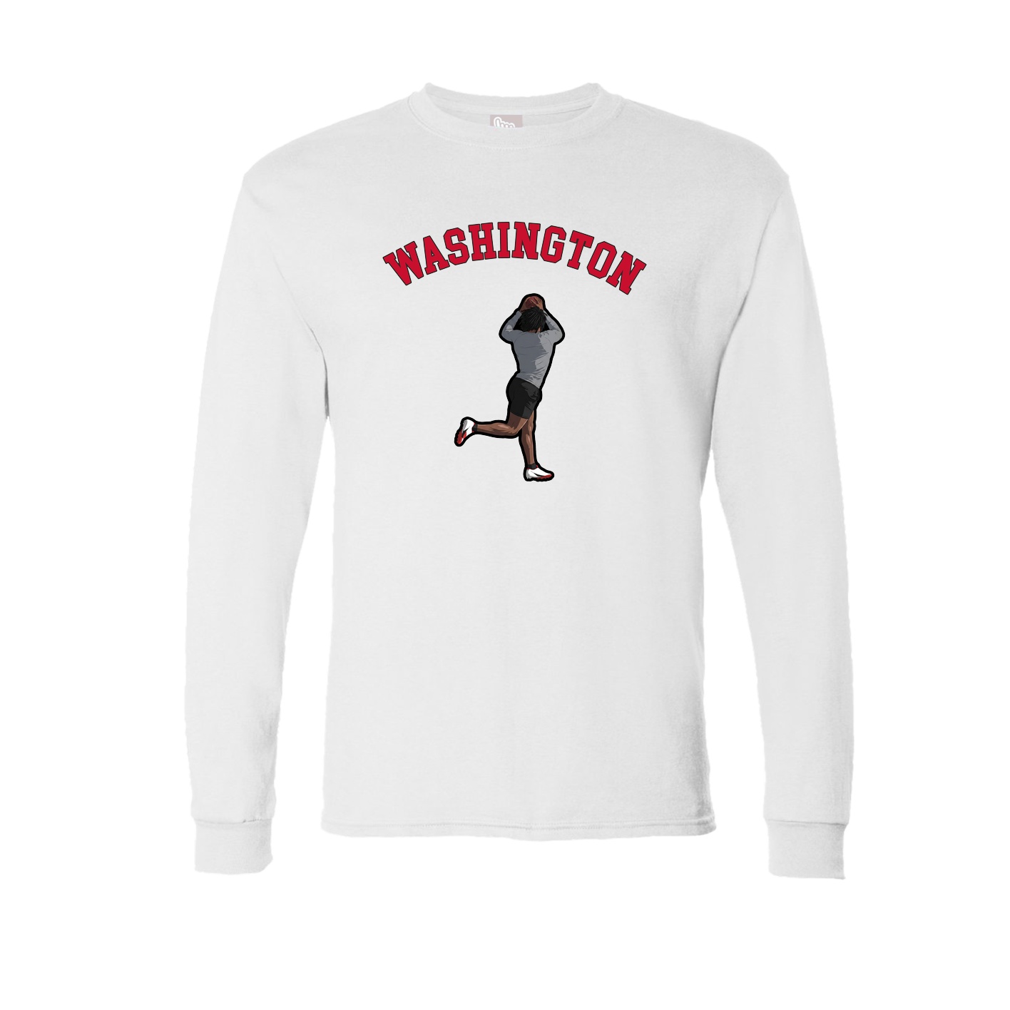 Long Sleeve Tee — Shirsey Arch in White