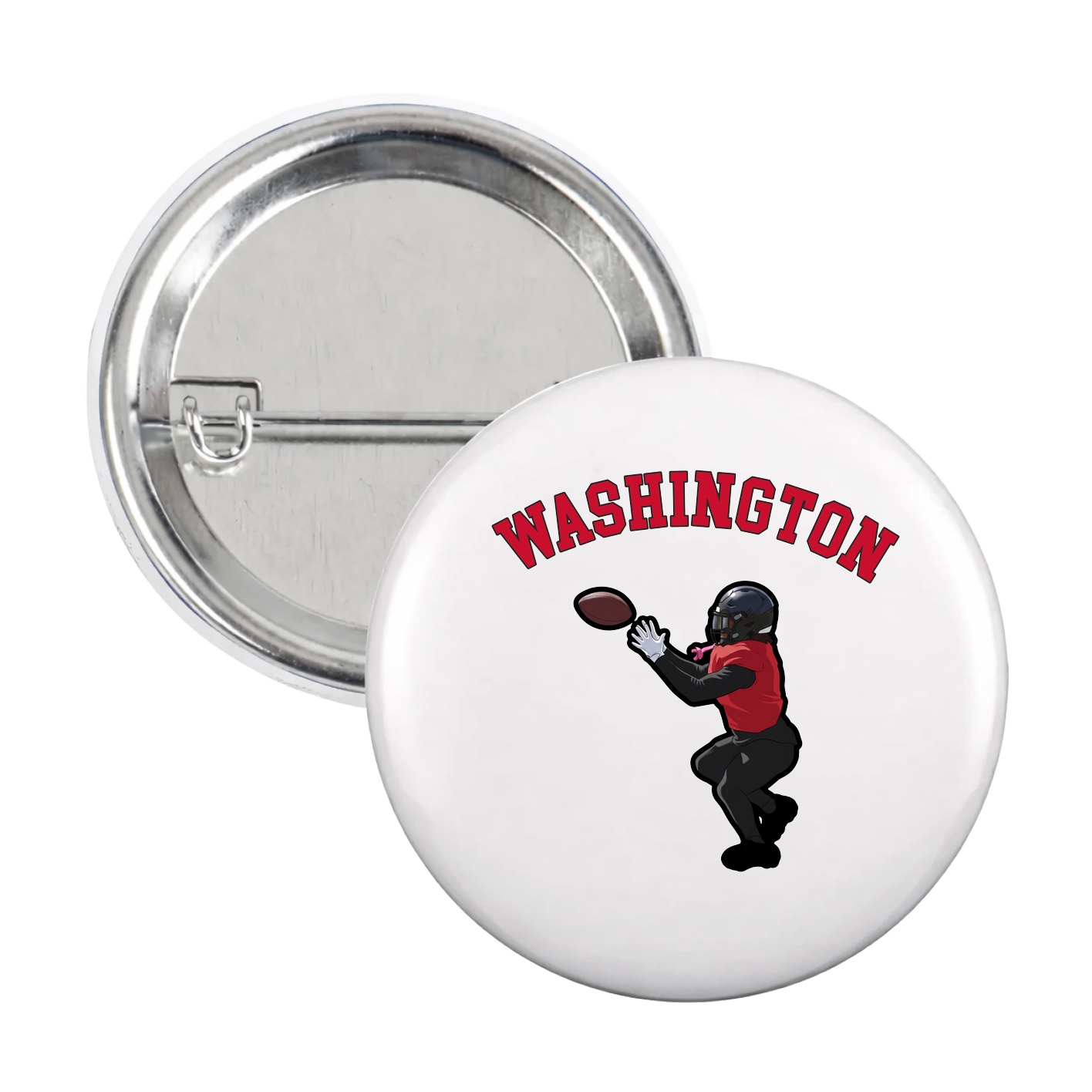 Game Day Button — Shirsey Arch in White