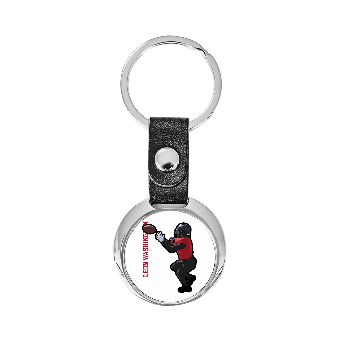 Key Chain — Name Vertical in Classic