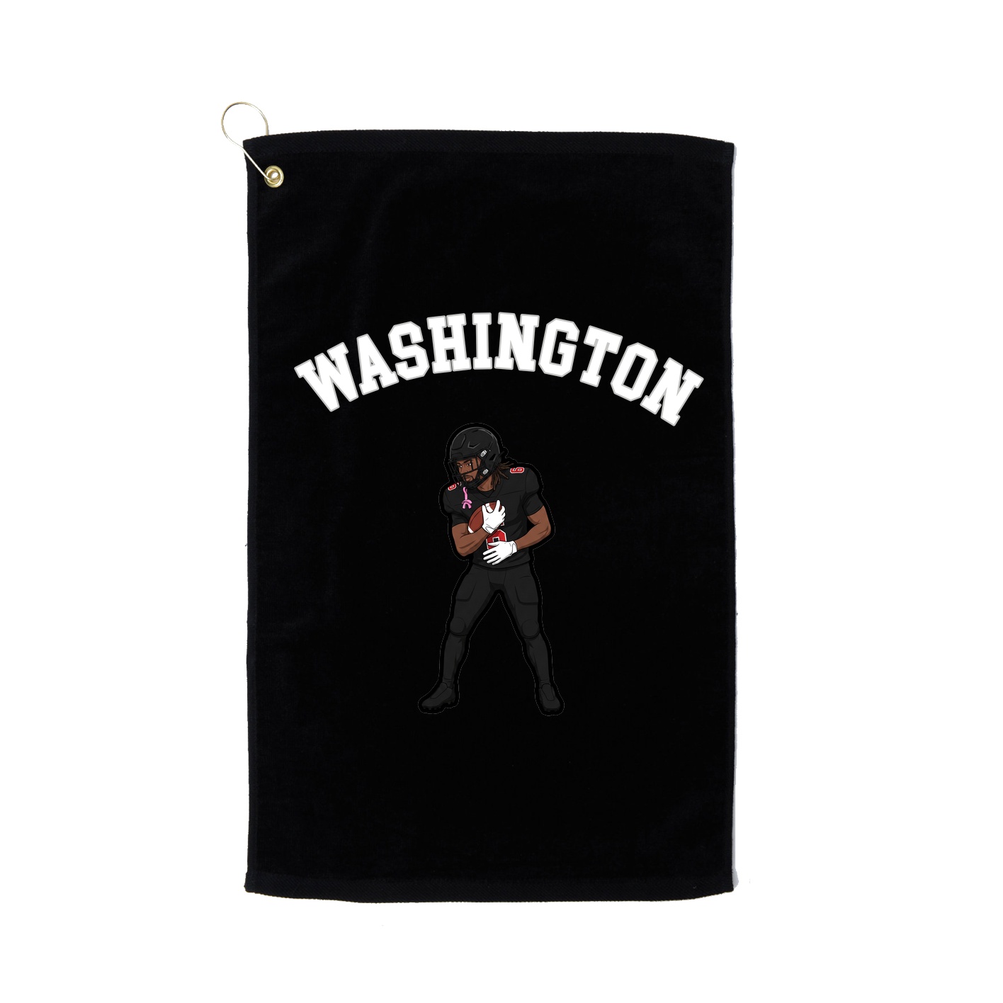 Golf Towel — Shirsey Arch in Black