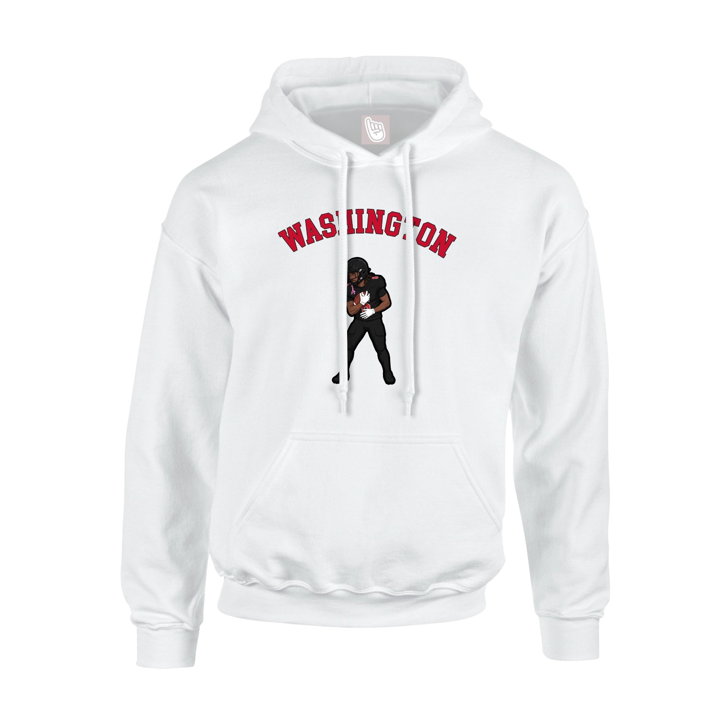 Hoodie — Shirsey Arch in White