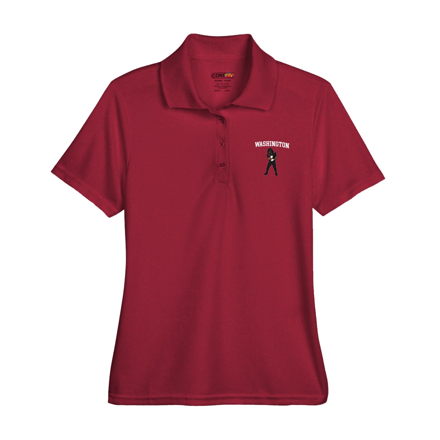 Womens Performance Polo — Shirsey in Red