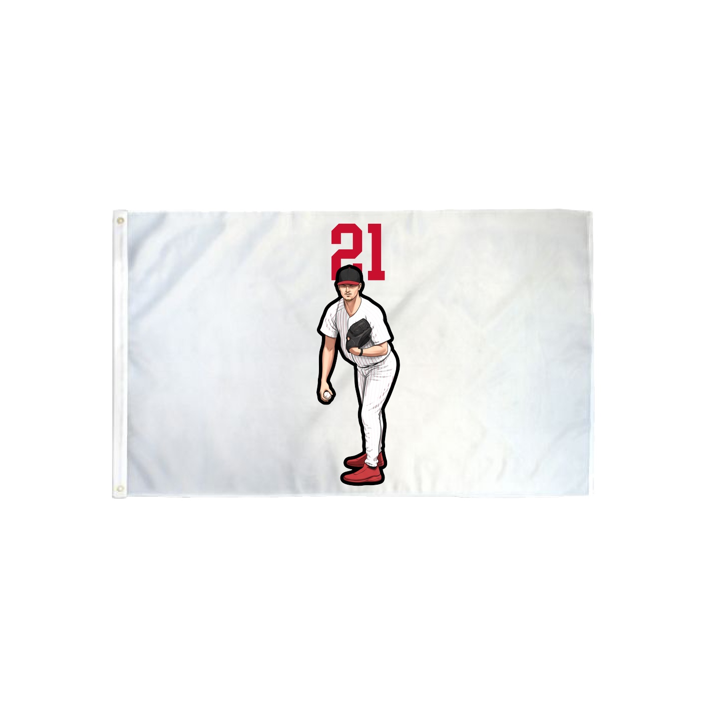 3x5 Flag — Number Top in Classic
