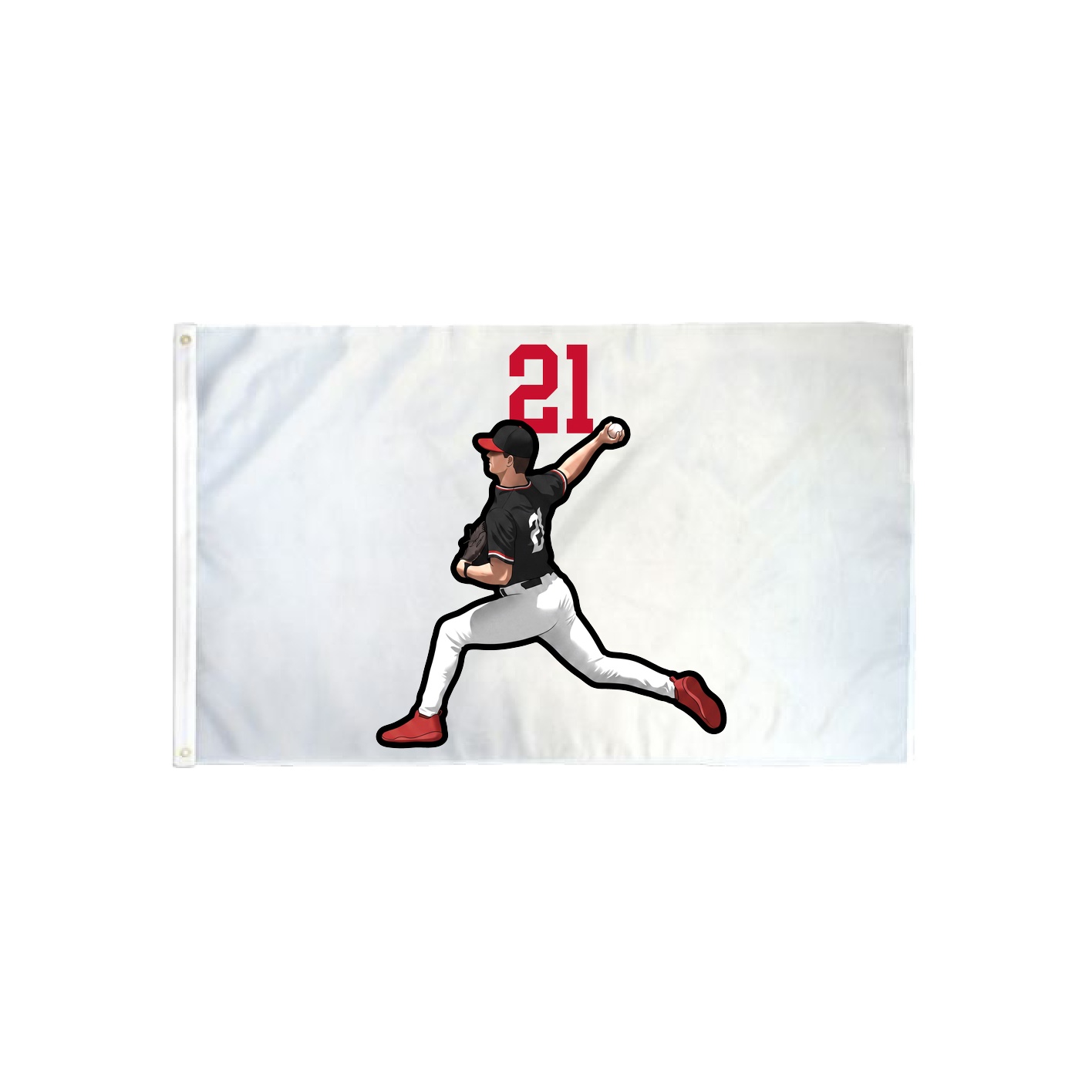 3x5 Flag — Number Top in Classic