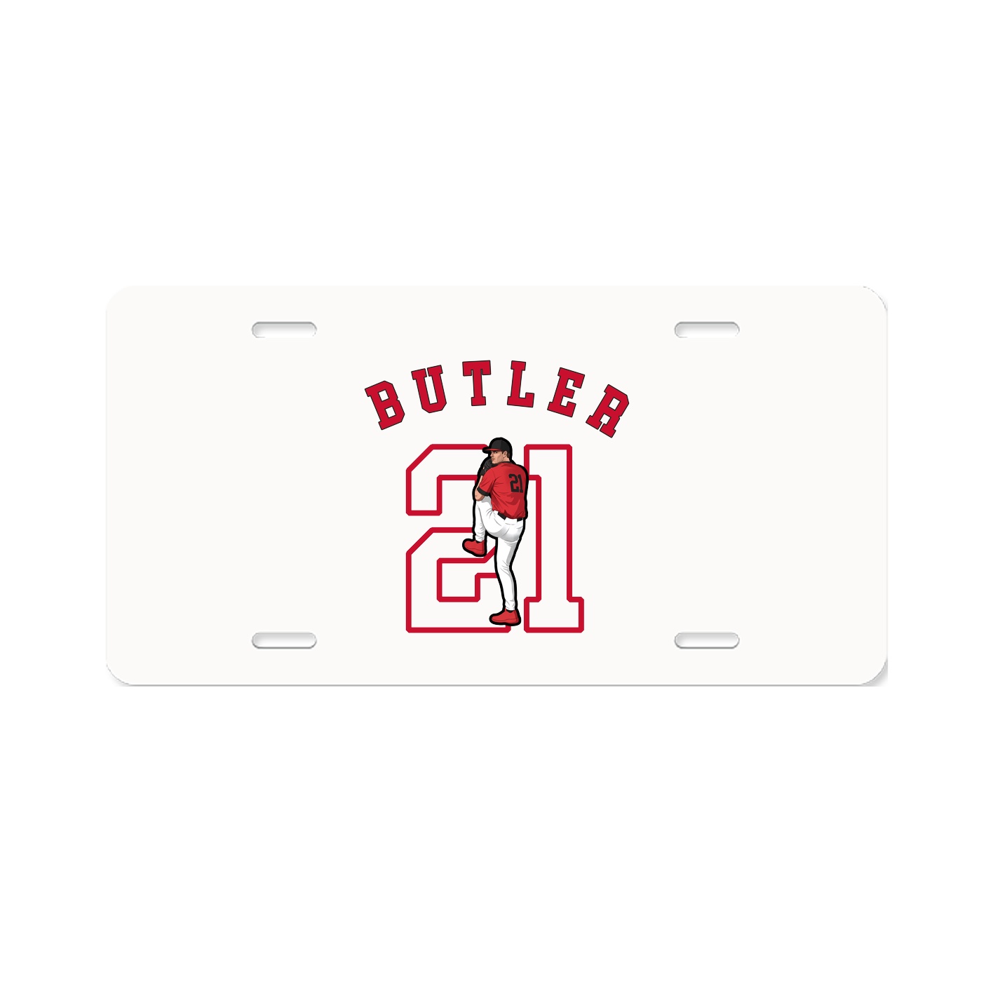 License Plate — Shirsey Arch in Classic
