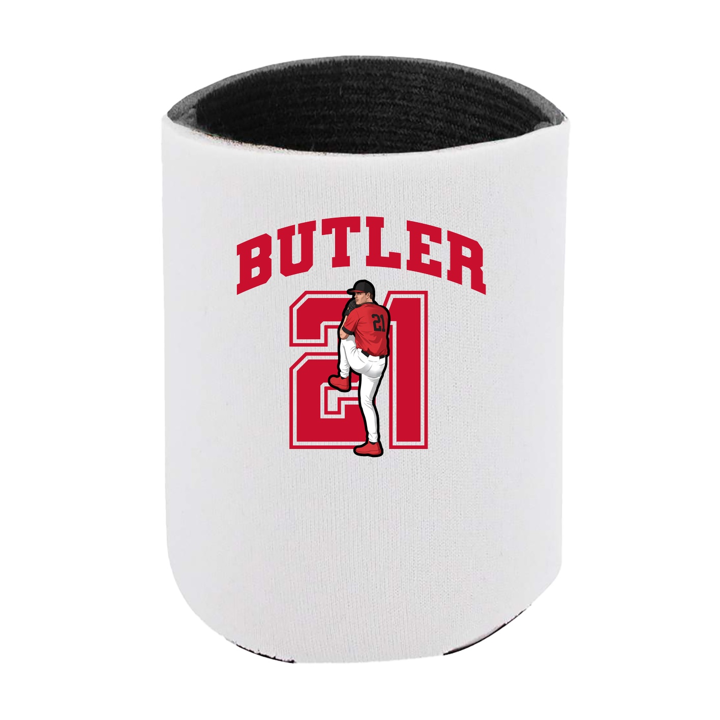 Can Holder — Number in White
