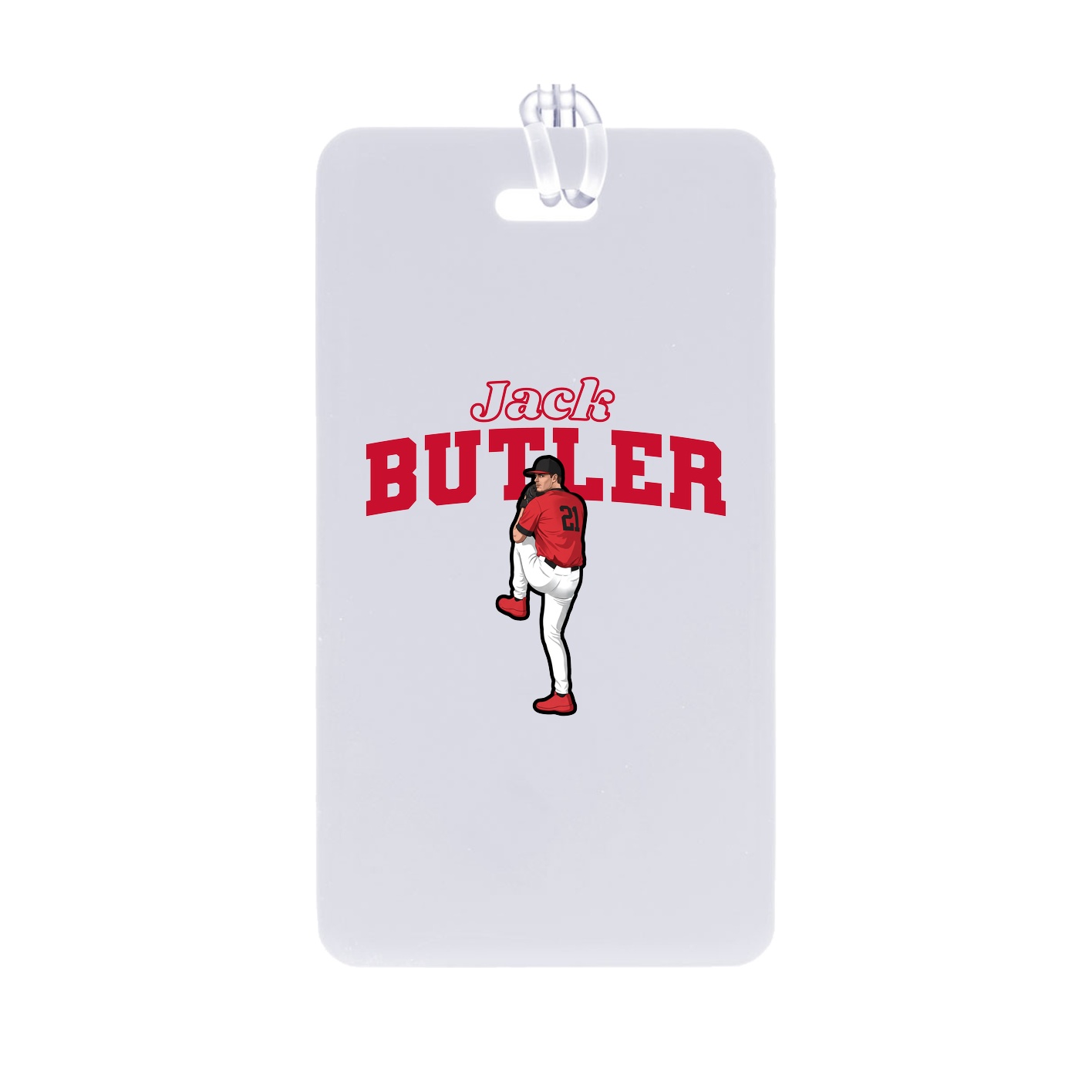 Bag Tag — Name Arch in Classic