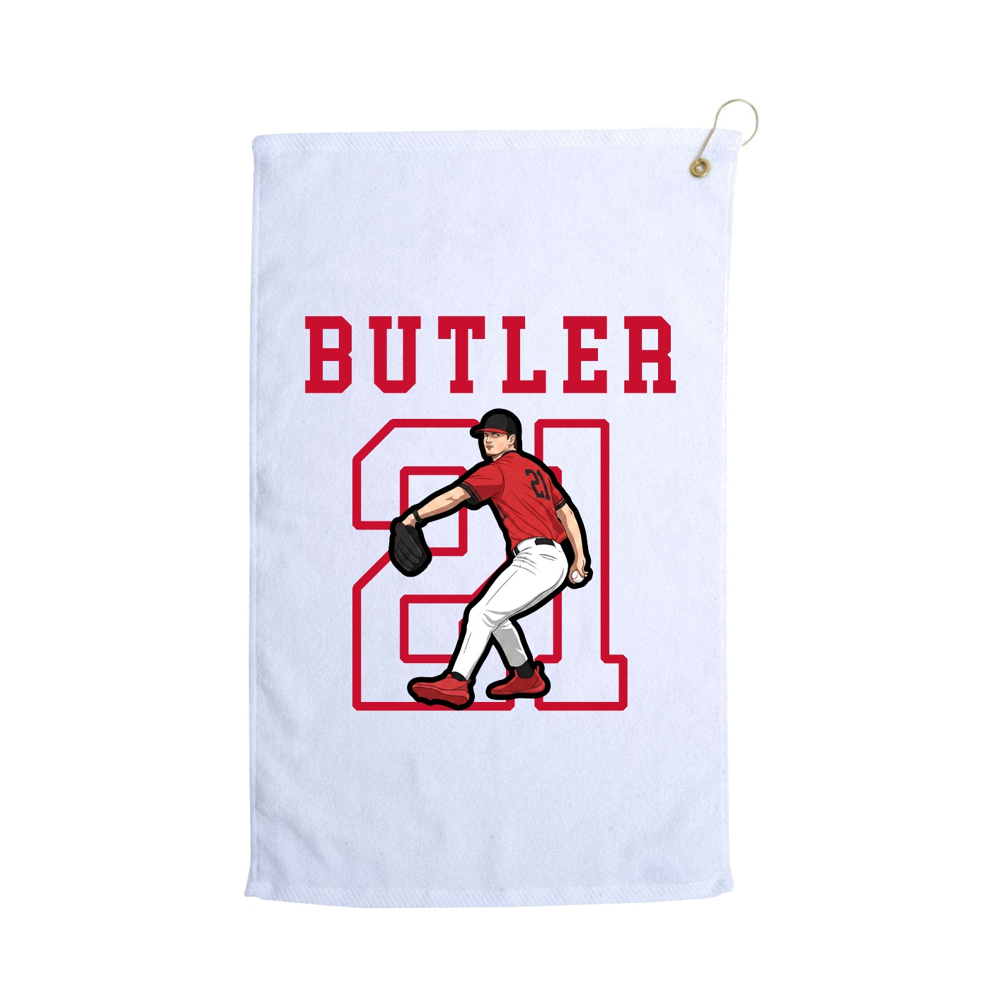 Golf Towel — Shirsey in White