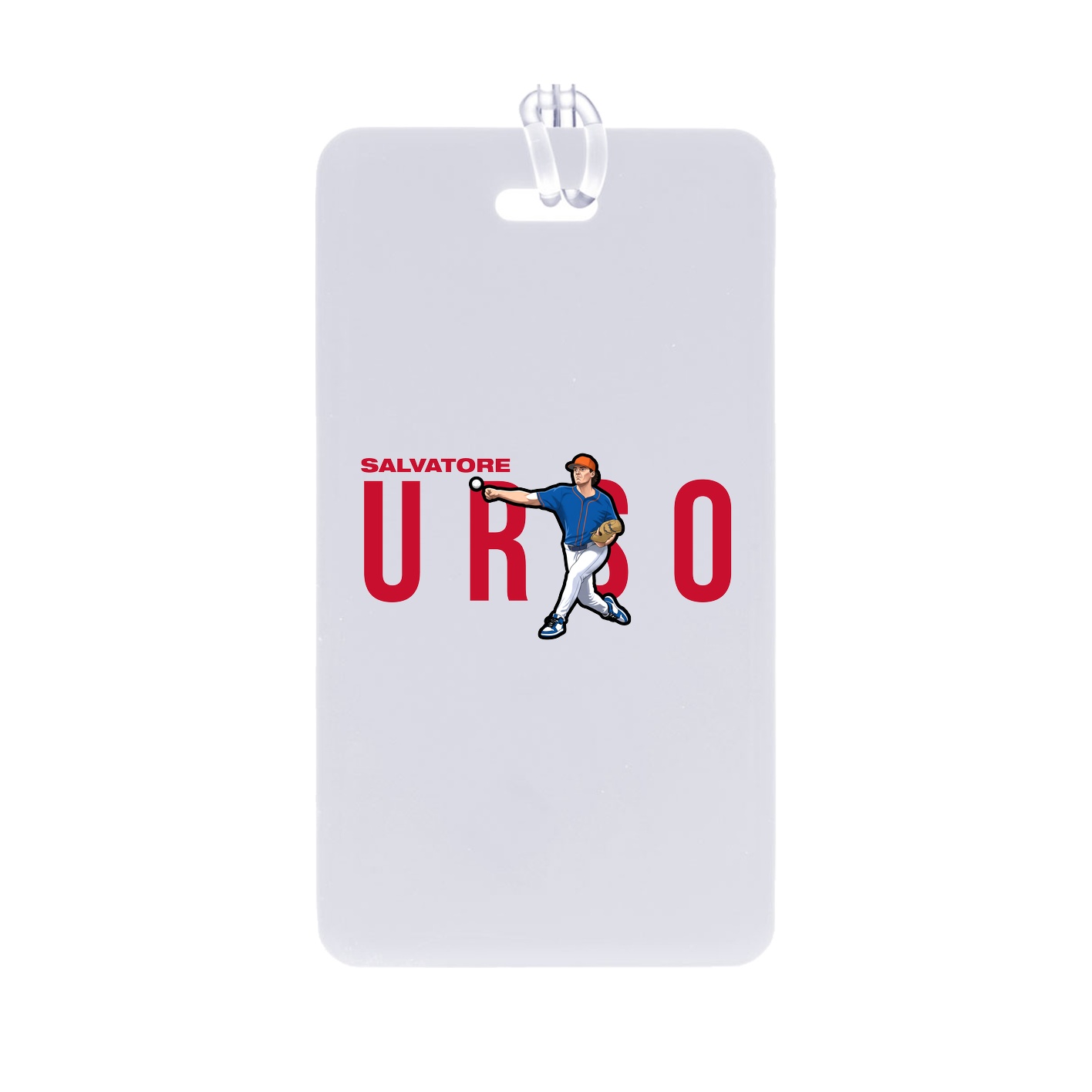 Bag Tag — Player Name in Classic