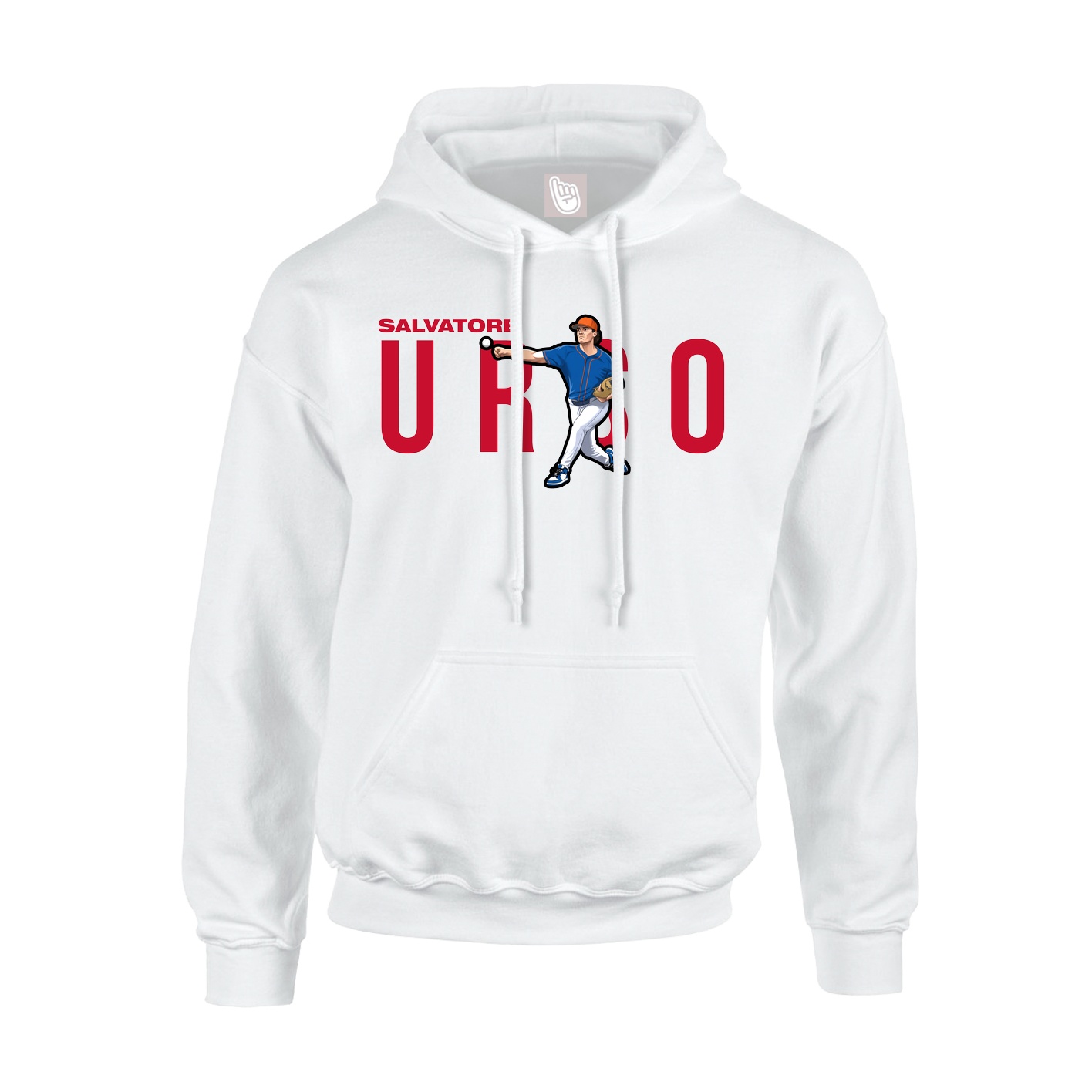 Hoodie — Player Name in White
