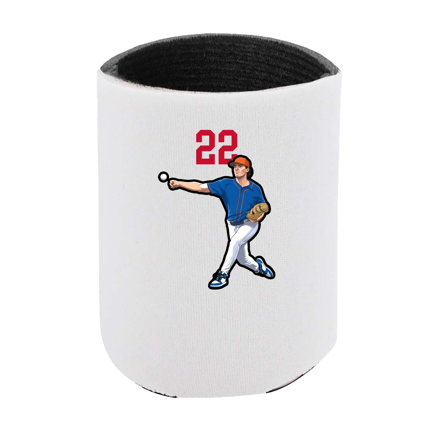 Can Holder — Number Top in White