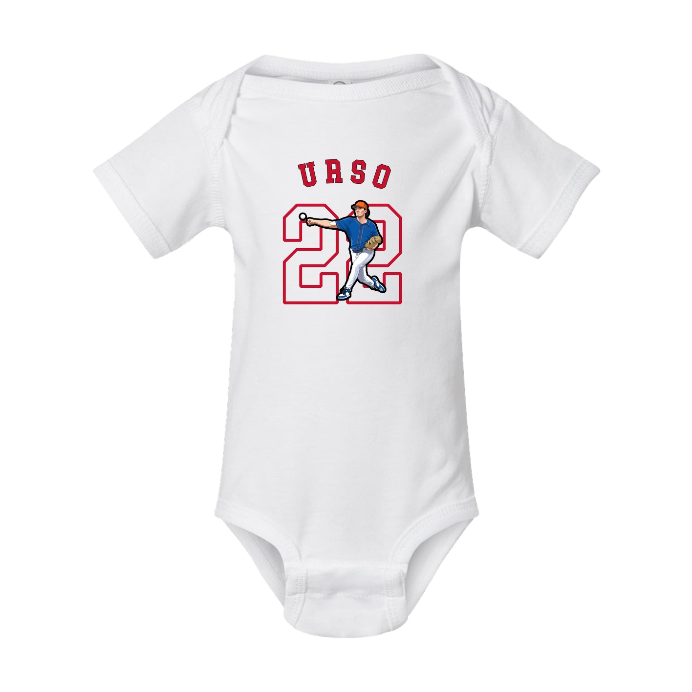 Baby Onesie — Shirsey Arch in White