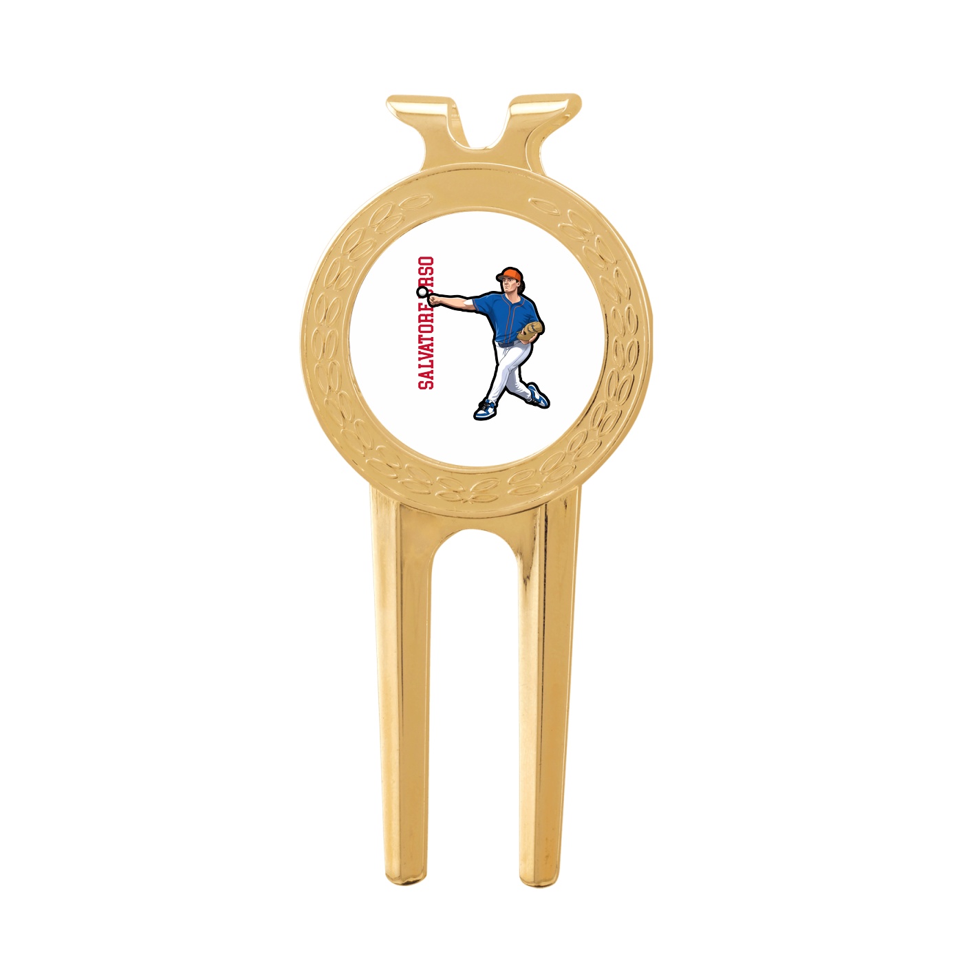 Divot Tool with Ball Marker — Name Vertical in Classic