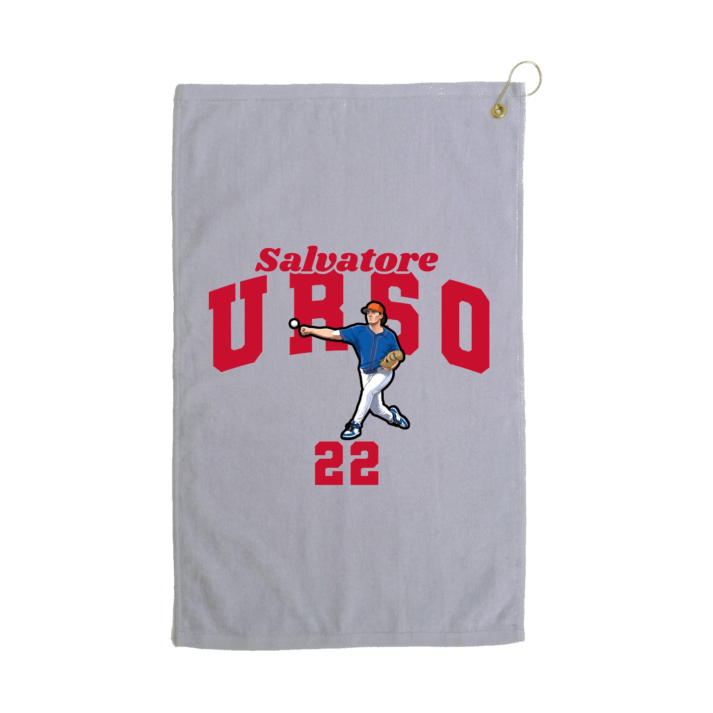 Golf Towel — Signature Arch in Grey