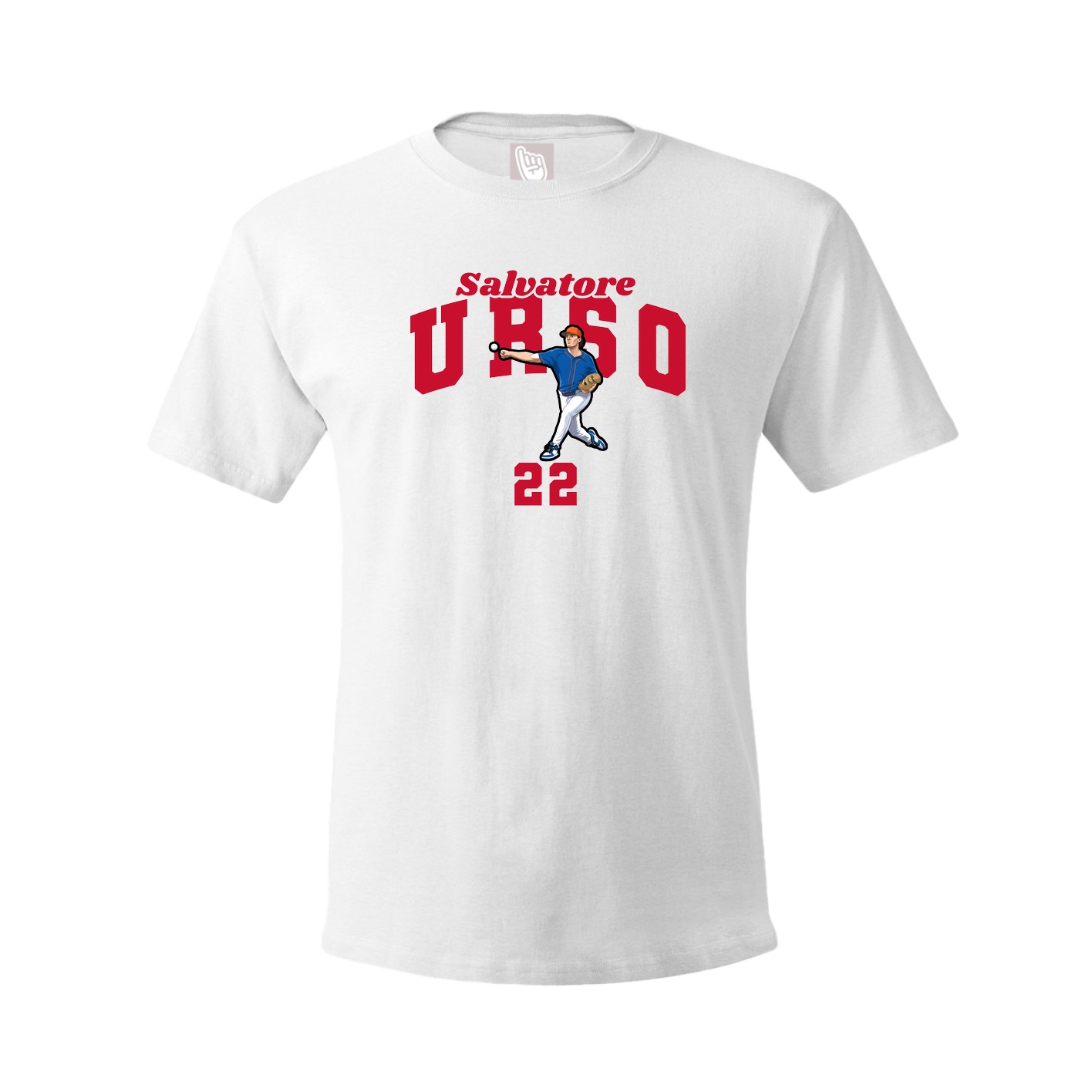 Youth Tee — Signature Arch in White
