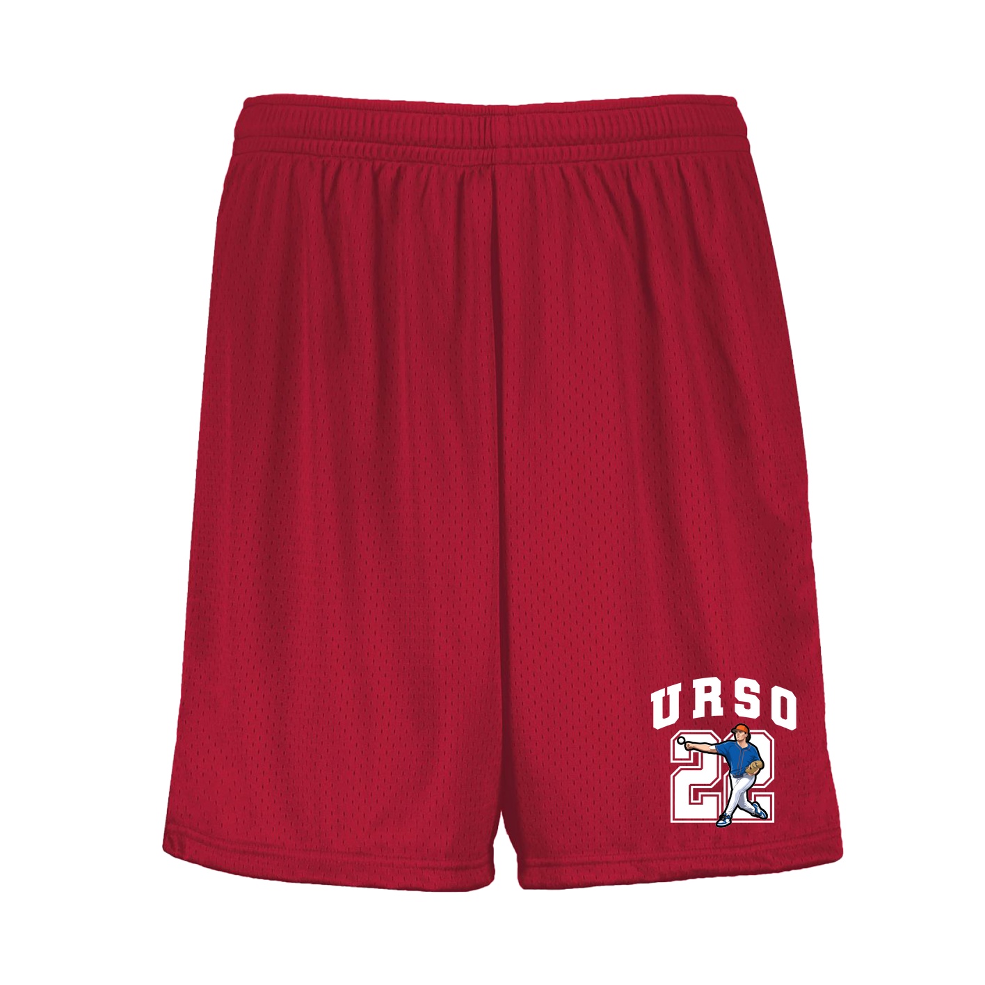 Shorts — Number in Red