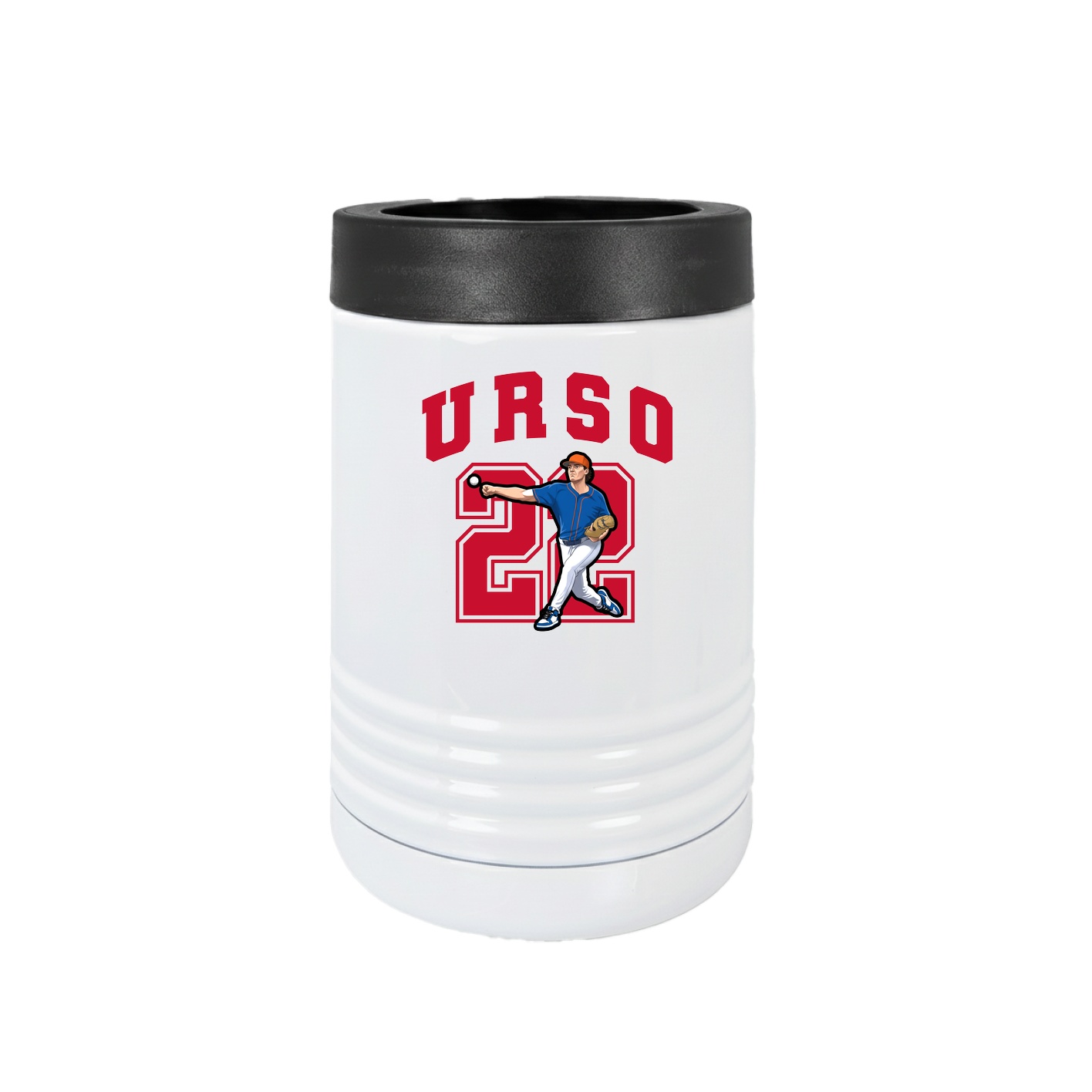 Beverage Holder — Number in White