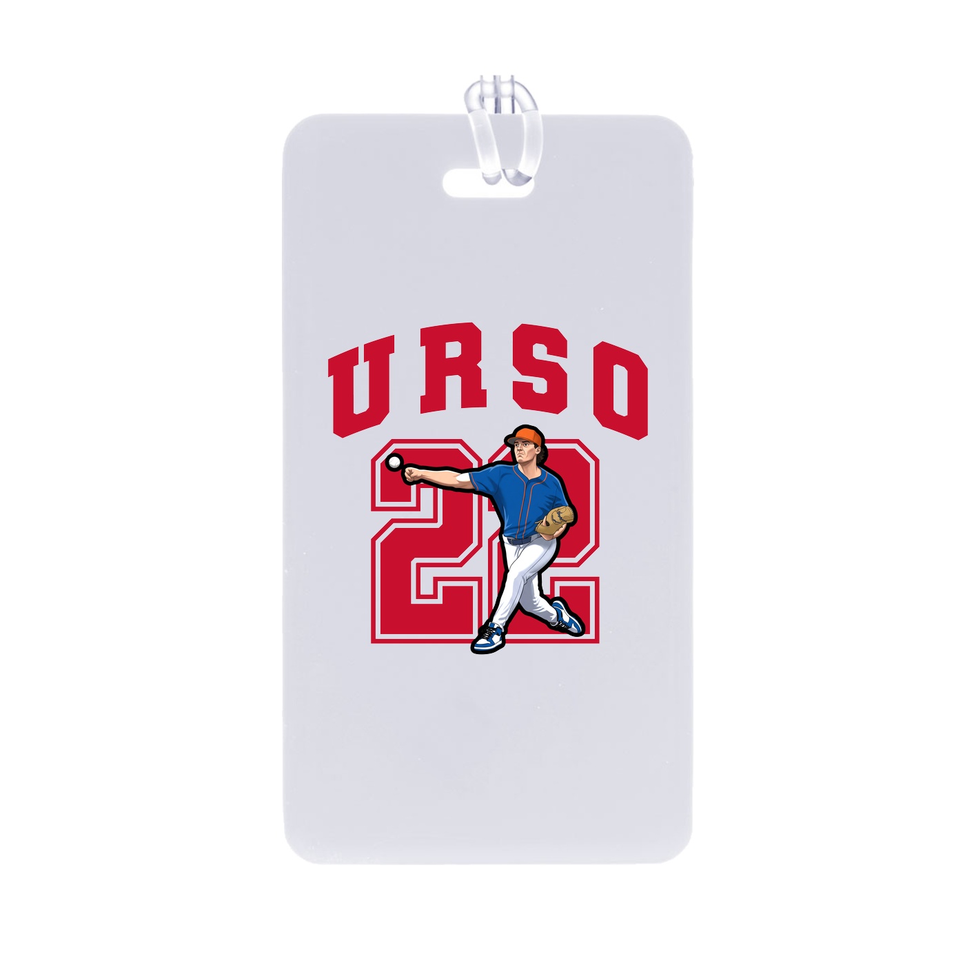 Bag Tag — Number in Classic