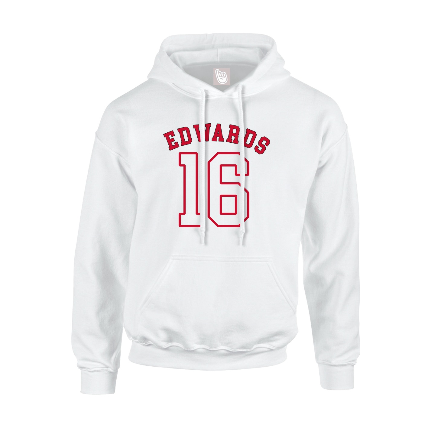 Youth Hoodie — Shirsey Arch in White