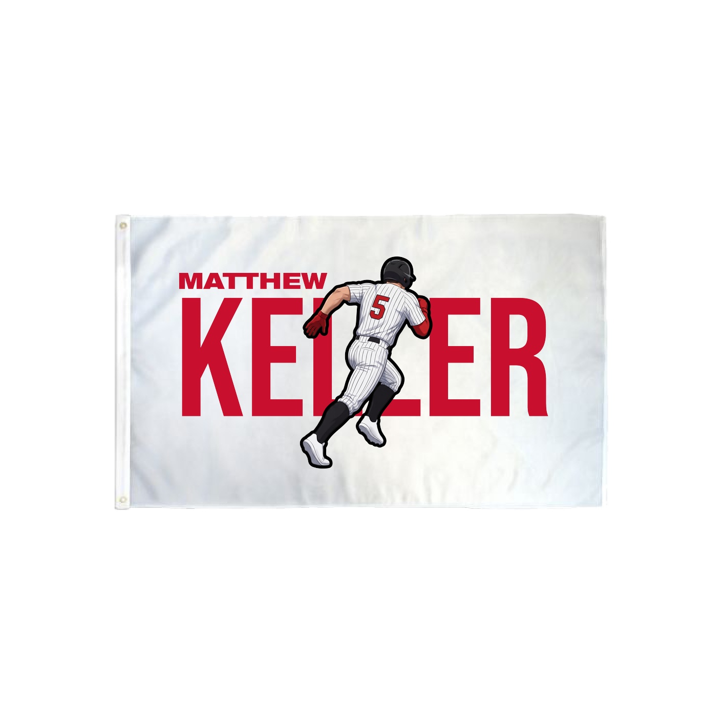 3x5 Flag — Player Name in Classic