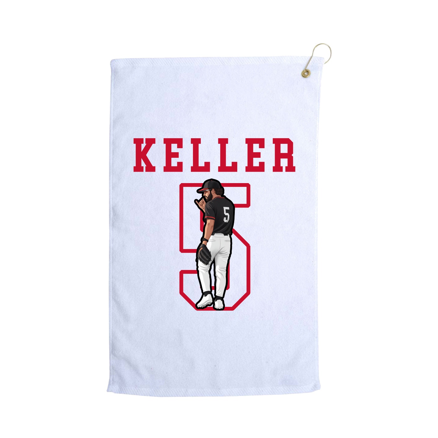 Golf Towel — Shirsey in White