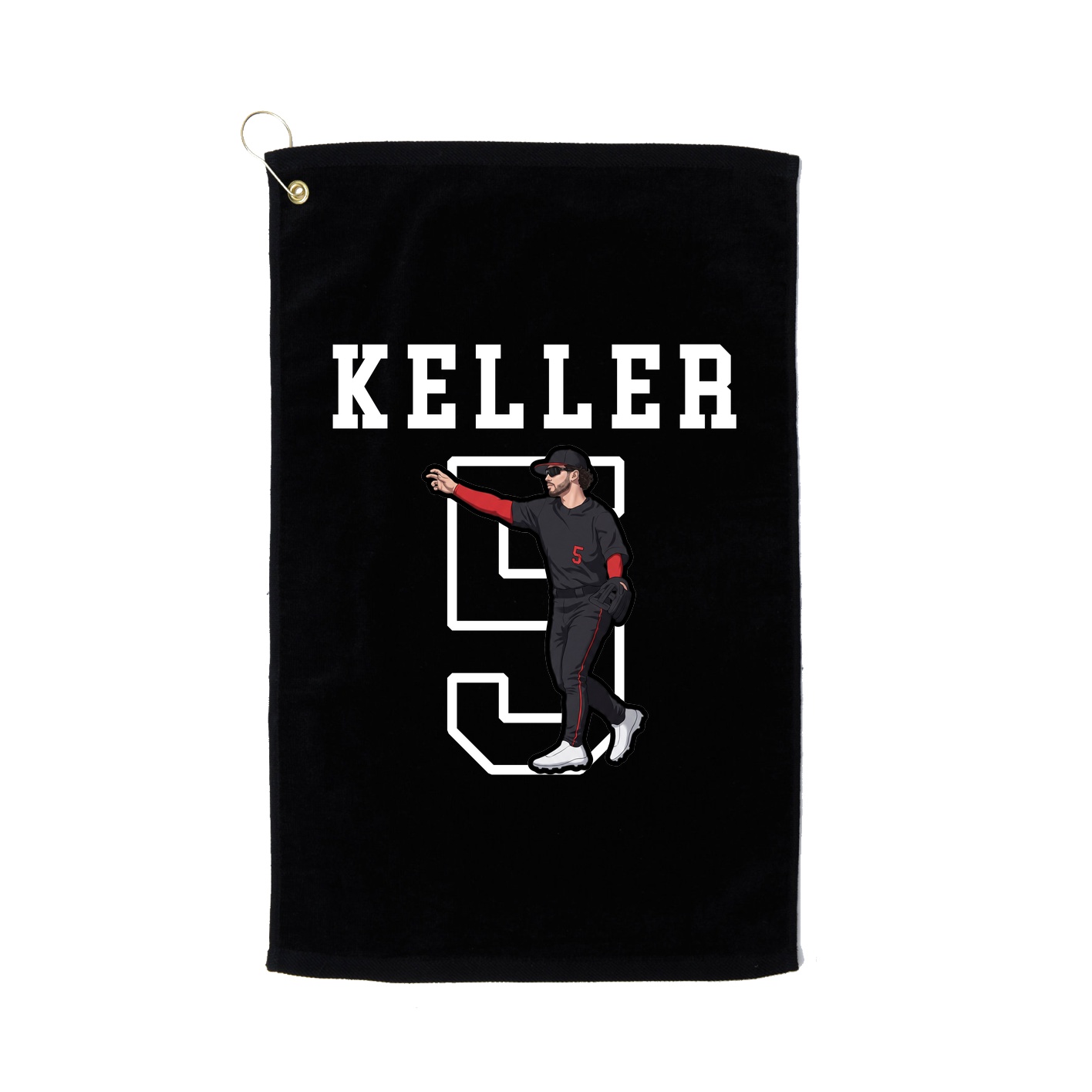 Golf Towel — Shirsey in Black