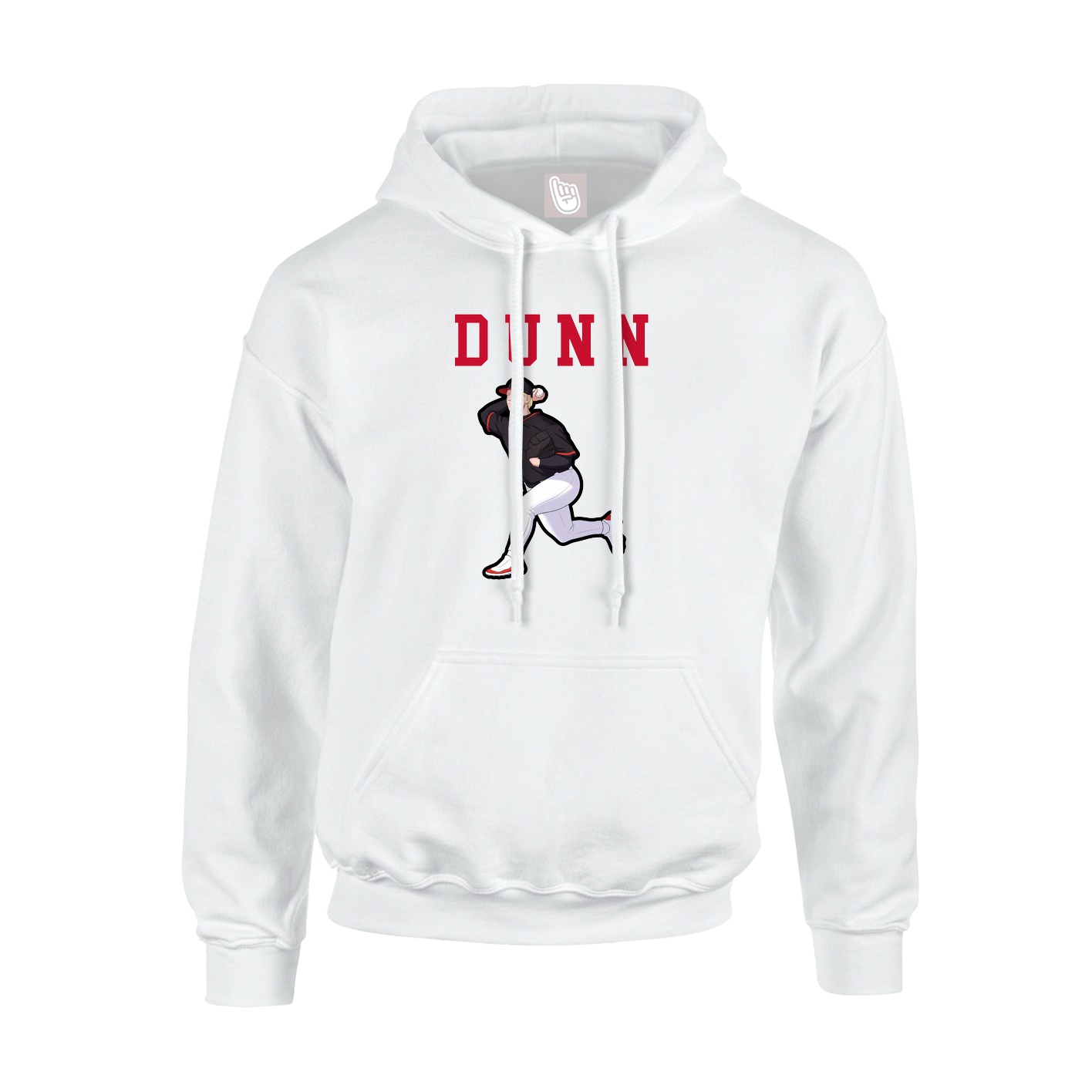 Hoodie — Shirsey in White