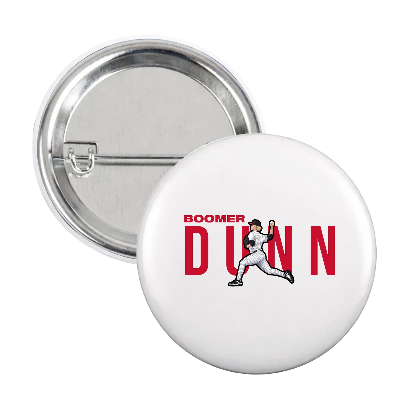 Game Day Button — Player Name in White