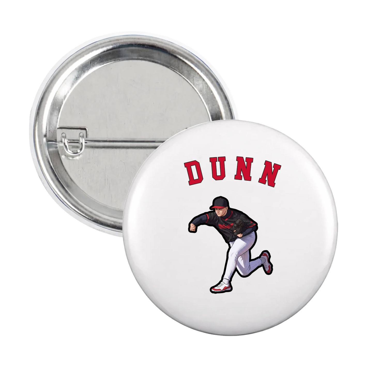 Game Day Button — Shirsey Arch in White