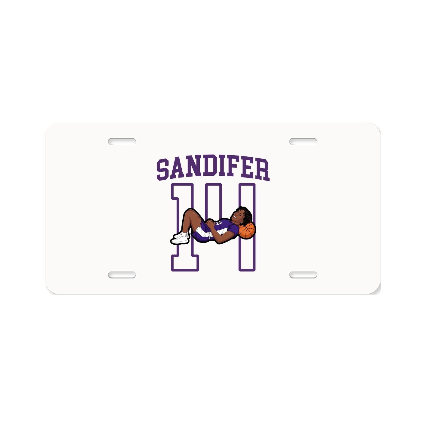 Aluminum License Plate