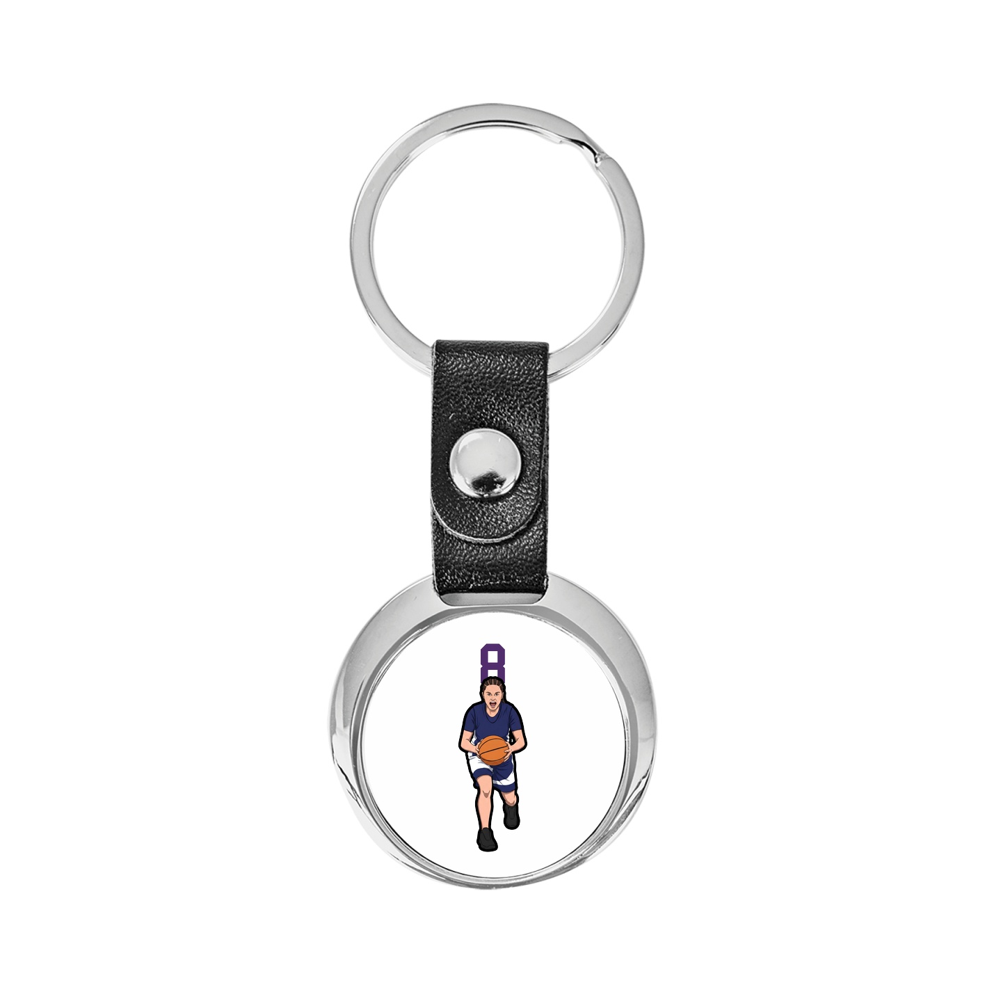Key Chain — Number Top in Classic