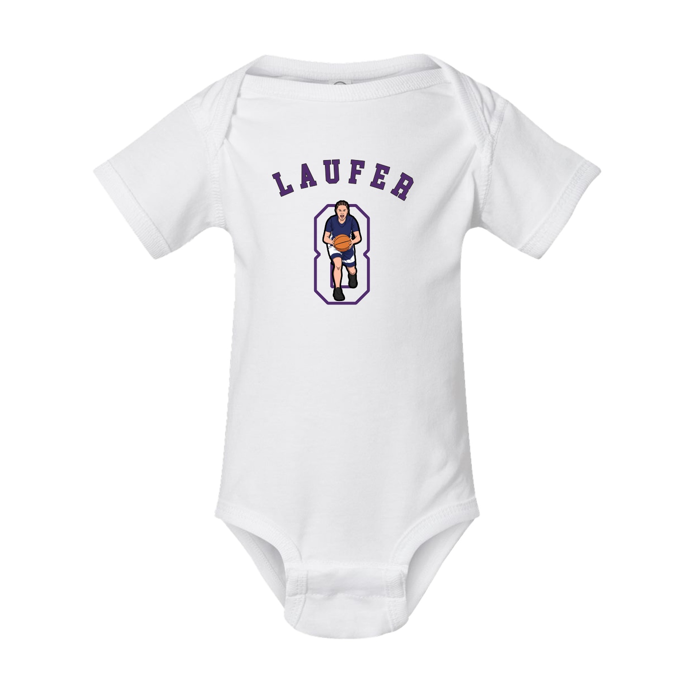 Baby Onesie — Shirsey Arch in White