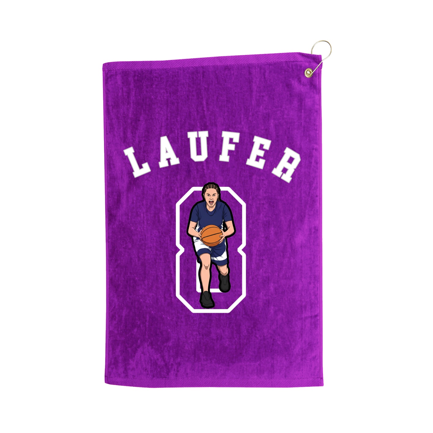 Golf Towel — Shirsey Arch in Purple
