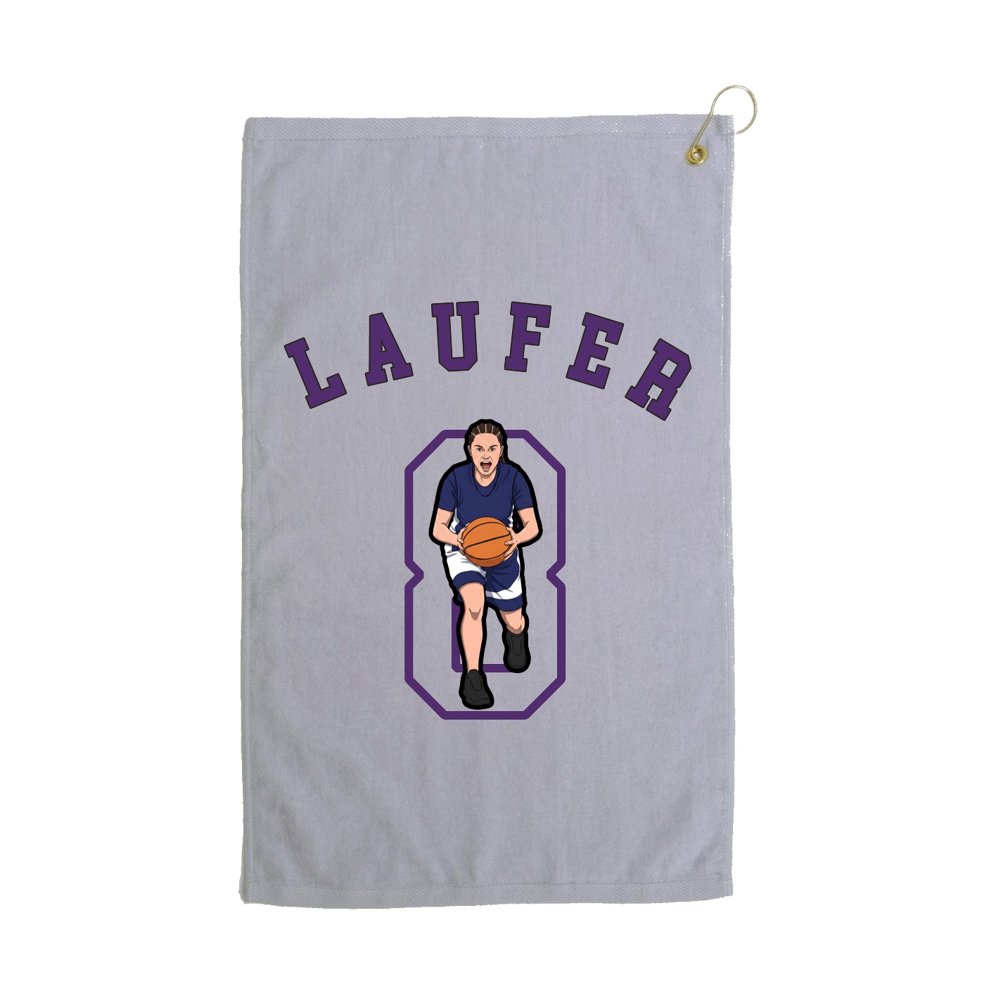 Golf Towel — Shirsey Arch in Grey