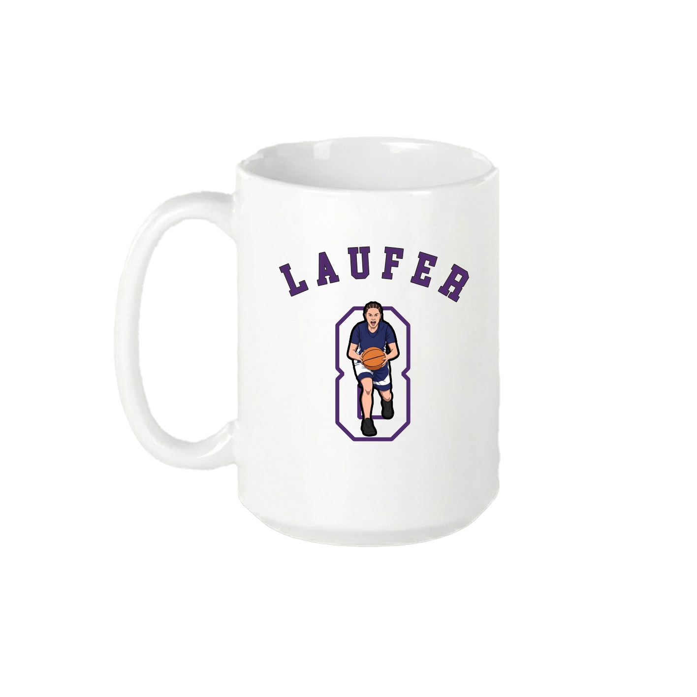 15oz Coffee Mug — Shirsey Arch in White